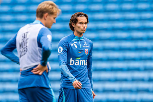 Markus Solbakken of the Norwegian national football team