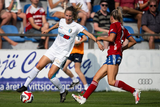 Växjö DFFs Juliette Mikaela Kemppi och Vittsjös