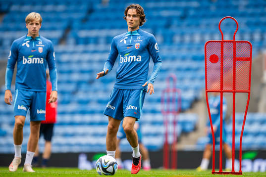 Markus Solbakken of the Norwegian national football team