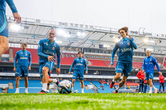Leo Skiri Østigård and Markus Solbakken of the Norwegian