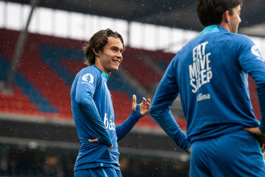 Markus Solbakken of the Norwegian national football team