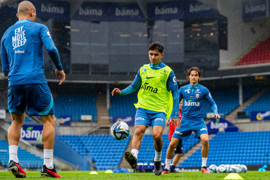 Osame Sahraoui of the Norwegian national football team