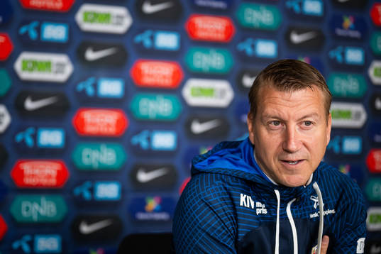 Leif Gunnar Smerud, interim head coach of the Norwegian