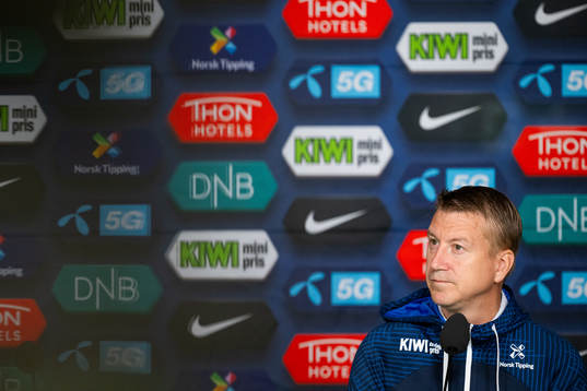 Leif Gunnar Smerud, interim head coach of the Norwegian