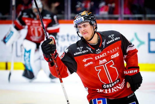 Örebros Samuel Johannesson jublar