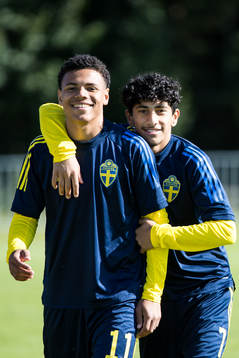 Sveriges Kevin Filling och Sveriges Ahmed Saeed