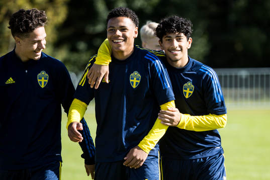 Sveriges Charlie Pavey och Sveriges Kevin Filling och Sveriges Ahmed Saeed