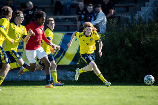 Sveriges Elvis van der Laan och Norges Suleiman Osman