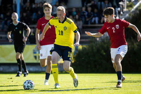 Sveriges Benjamin Brantlind och Norges Fredrik Dørrum Berg