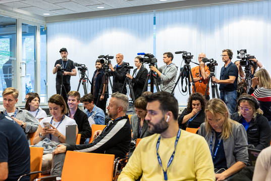 Members of the media