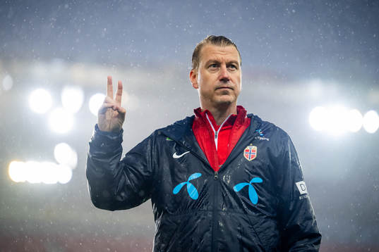 Leif Gunnar Smerud, head coach of the Norwegian women's
