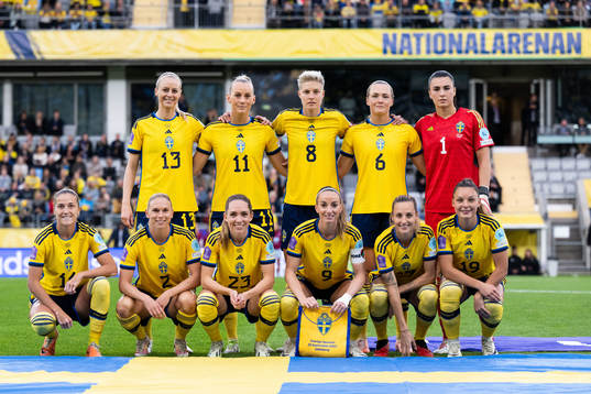 Amanda Ilestedt, Stina Blackstenius, Lina Hurtig, Magdalena