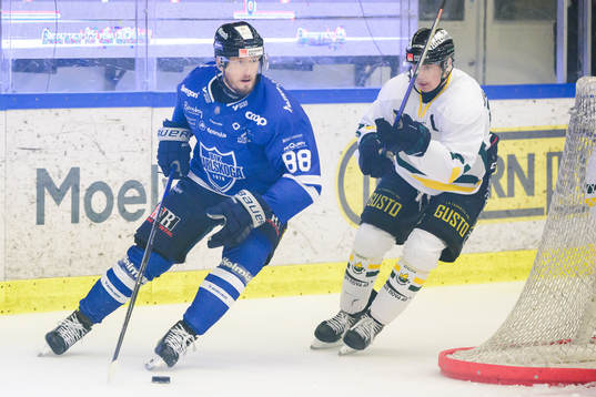 Karlskogas Jesper Kokkonen och Östersunds Karl Johansson