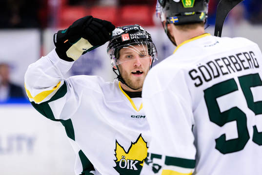 Östersunds Josef Ingman jublar