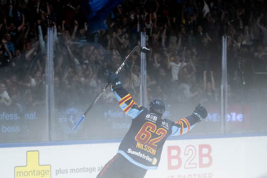 Djurgårdens Wiktor Nilsson jublar