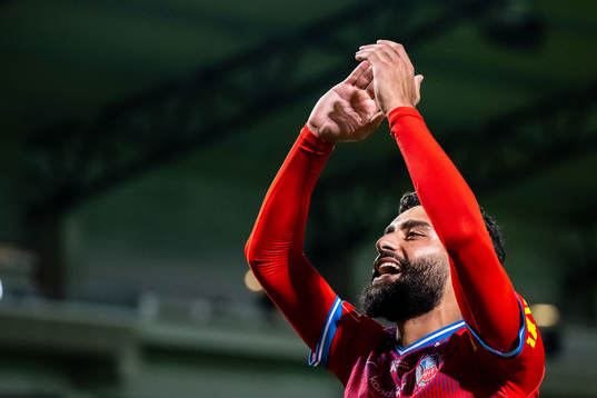 Helsingborgs Amin Al-Hamawi jublar