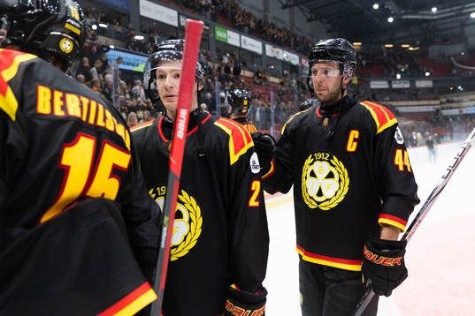 Brynäs Jacob Blomqvist jublar