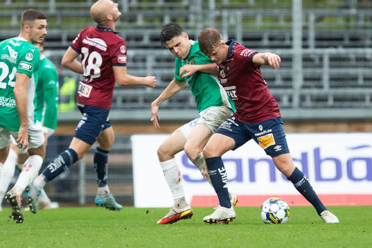 Jönköpings Södras Taylor Silverholt och Örgrytes Anton