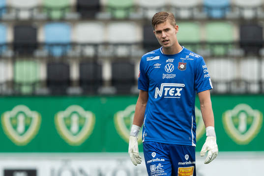 Örgrytes målvakt Mathias Nilsson