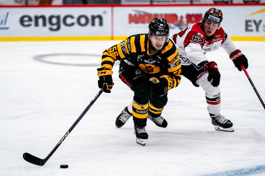 Skellefteås Anton Olsson och Örebros Robert Leino