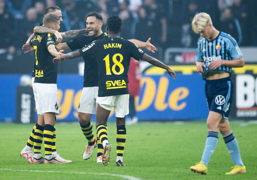 AIKs Anton Salétros, Alexander Milosevic, Sotirios