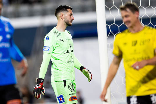 Halmstads målvakt Marko Johansson
