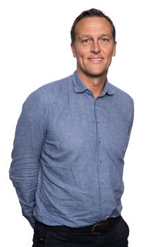 Svante Samuelsson, Sportchef, poserar för porträtt
