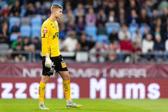 Örgrytes målvakt Mathias Nilsson