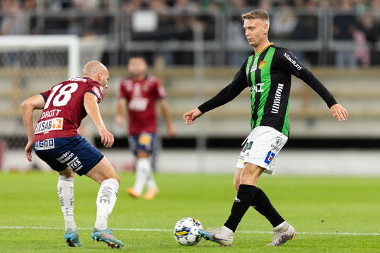 Örgrytes Jonathan Drott och GAIS  Joackim Åberg