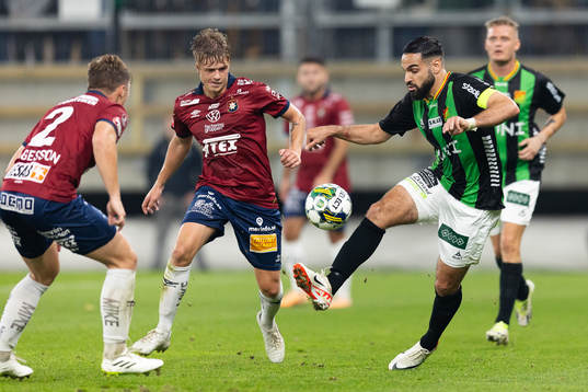 Örgrytes Kevin Holmén och Linus Tagesson mot GAIS  Mervan