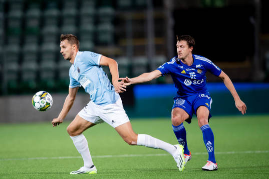 Gefles Jacob Hjelte och GIF Sundsvalls Rasmus Lindkvist