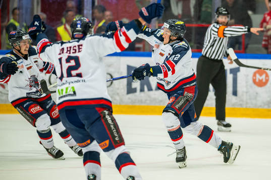 Halmstads Victor Gagic jublar