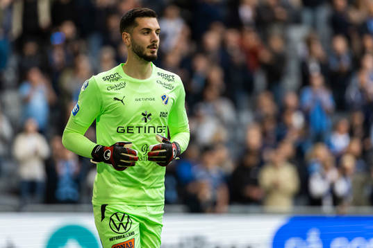Halmstads målvakt Marko Johansson