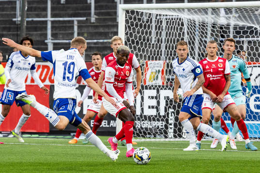 IFK Norrköpings Victor Stange Lind och Kalmars Nahom