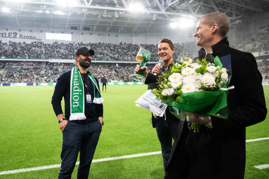 Hammarbys Kennedy Bakircioglu hyllas av VD Richard von