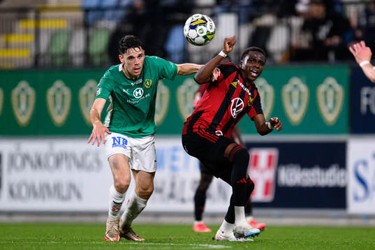 Jönköpings Södras Samuel Adrian och Östersunds Calvin