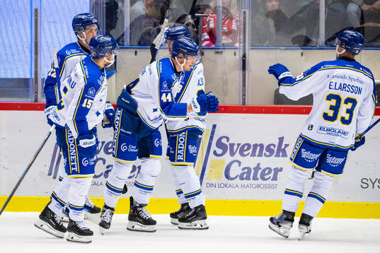 Leksands Carter Ashton jublar