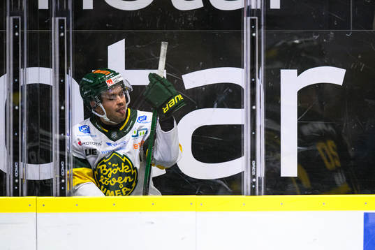 Björklövens Mattias Nörstebö i utvisningsbåset