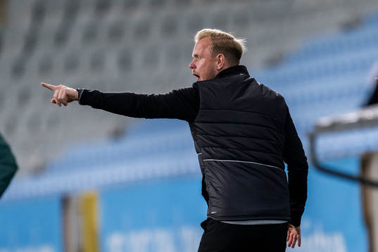 Malmö FFs tränare Max Westerberg
