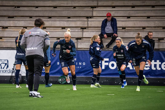 FC Rosengårds Caroline Seger och Emma Berglund