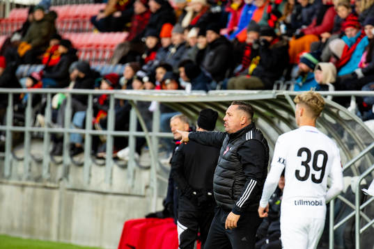 Östersunds tränare Magnus Powell