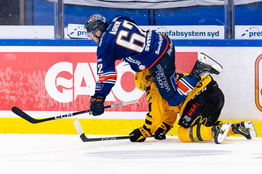 Växjös Manuel Ågren och Skellefteås Oskar Nilsson