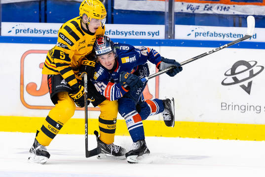 Skellefteås Axel Sandin Pellikka och Växjös Noah Östlund