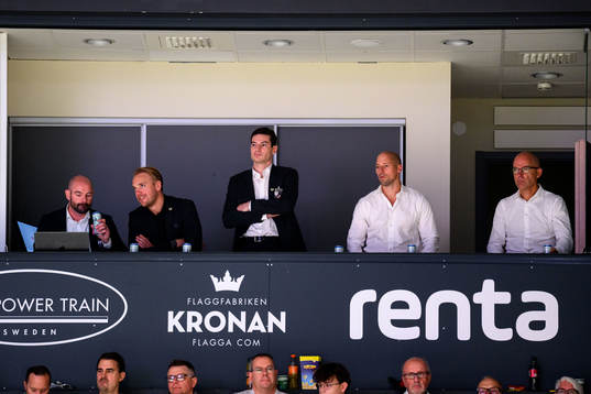 Rögles målvakts tränare Peter Hirsch, assisterande