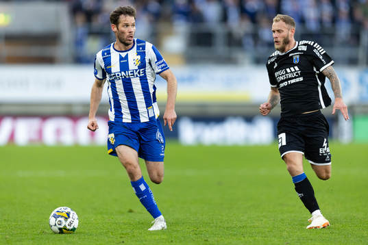 IFK Göteborgs Emil Salomonsson och Sirius Joeri De Kamps