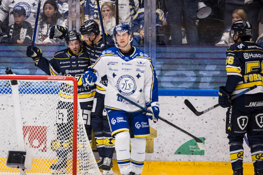 HV71s Mattias Tedenby jubel