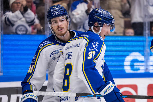 Leksands Olle Alsing jubel