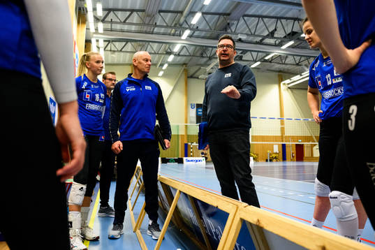 Engelholms assisterande tränare Anders Håkansson och tränare Per-Erik Dalqvist