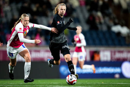 IK Uppsalas Thindra Mattsson och Växjö DFFs Elin Nilsson