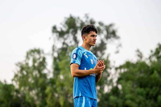 Osame Sahraoui of the Norwegian national football team